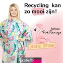 Afbeelding van 2.NIEUW: Kapmantel Pink Flamingo